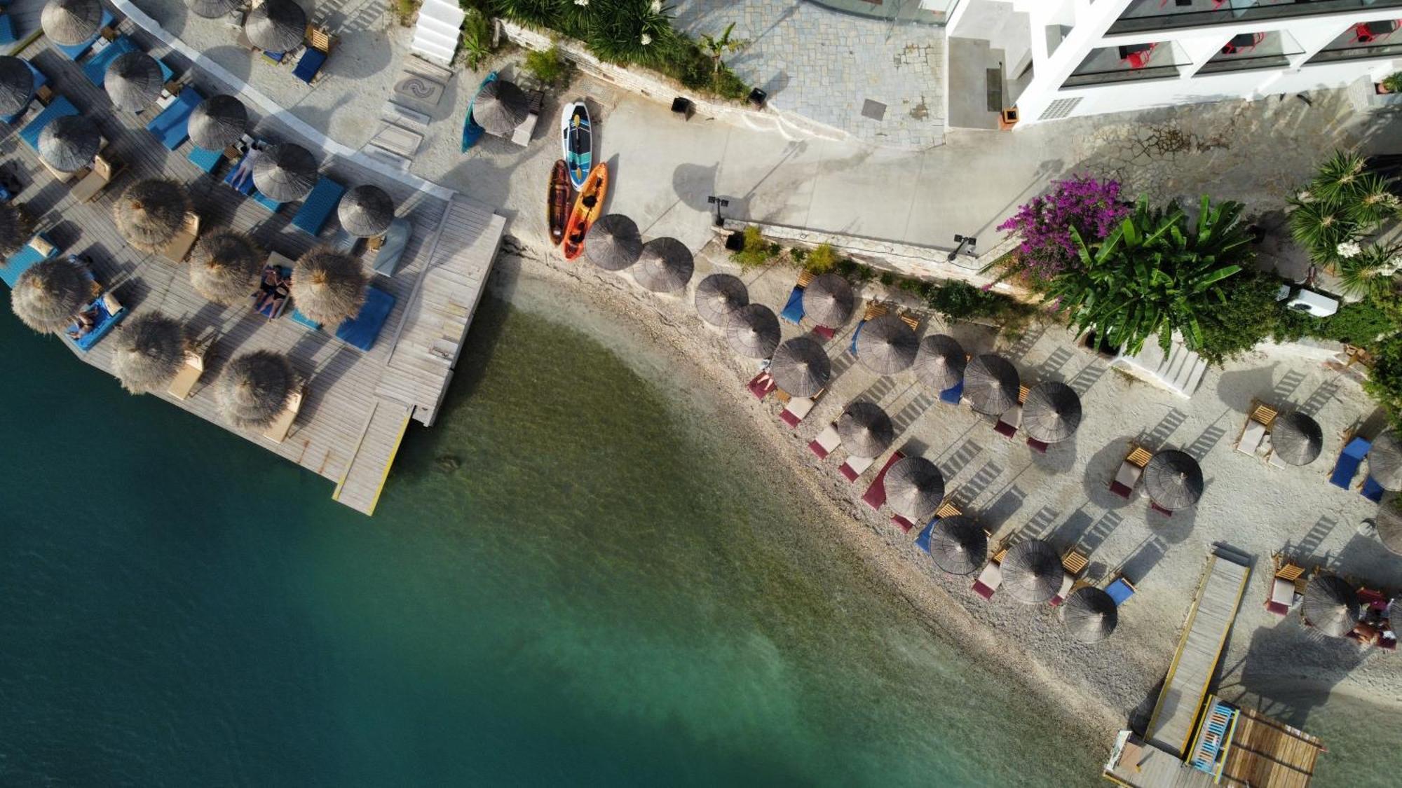Manta Hotel Ksamil Exterior foto
